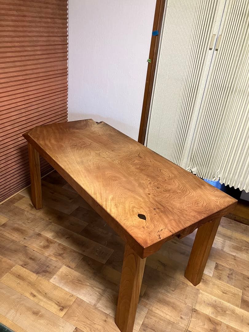 欅　ケヤキ　けやき　無垢　ダイニングテーブル　テーブル