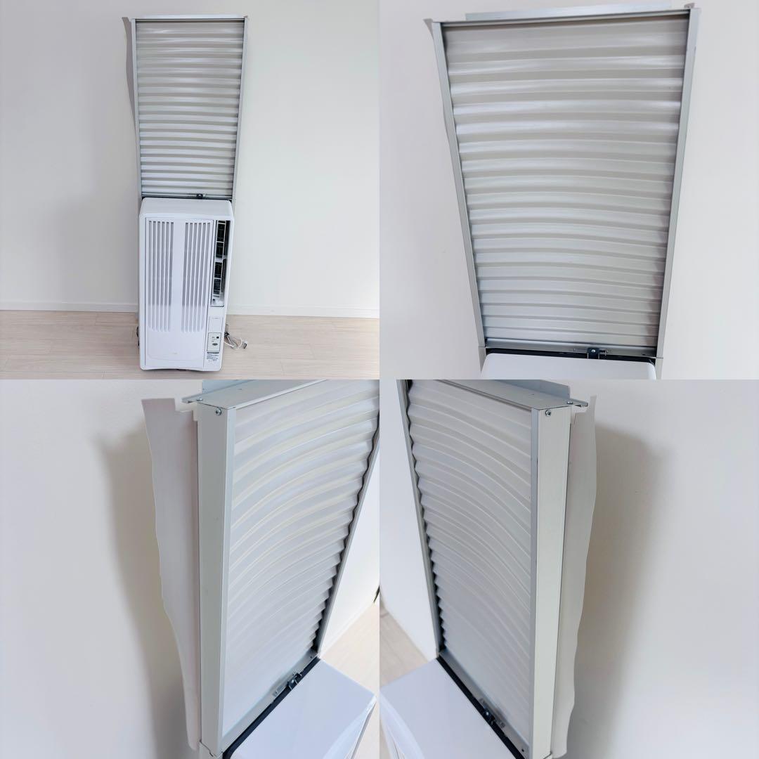 【美品】コイズミ 窓用エアコン 4.5~7畳用 リモコン付き KAW-1622