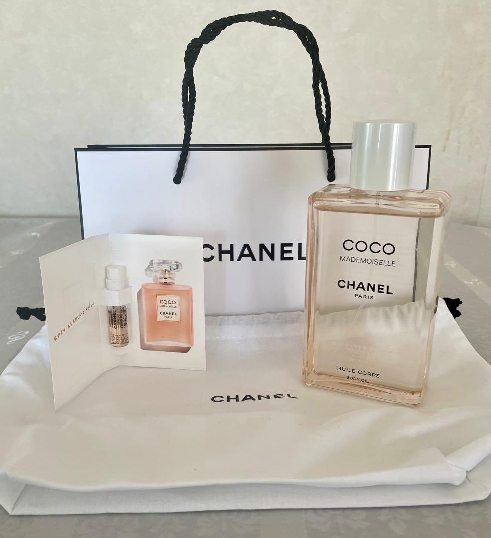 CHANEL Coco Mademoiselle ボディオイル サンプル付き