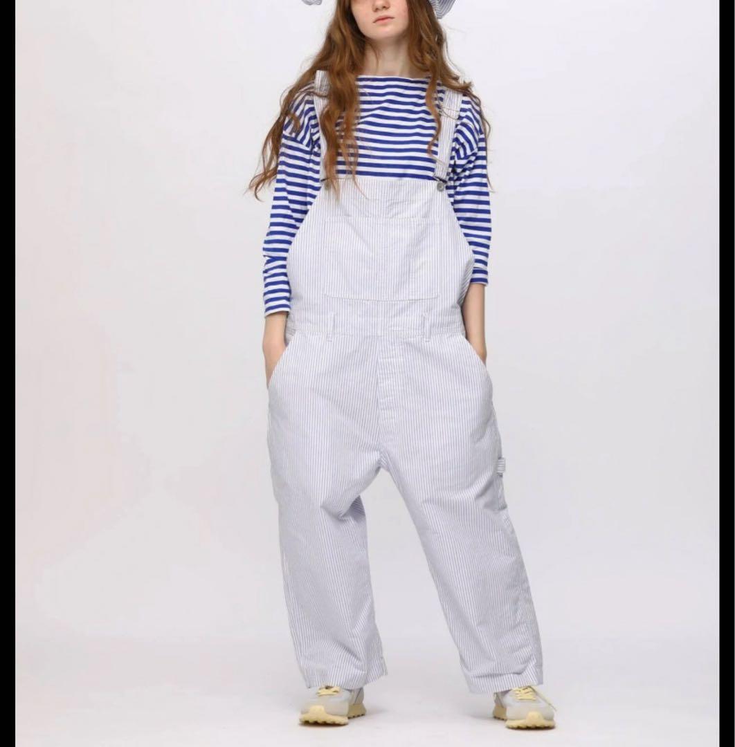 ジャーナルスタンダードラックス　OXストライプオーバーオール