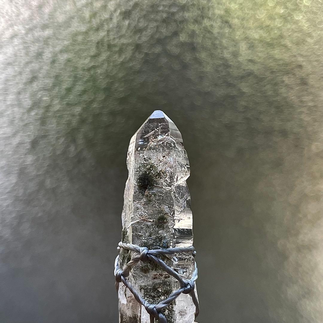 ヒマラヤ水晶 ガネッシュヒマール ＊ マクラメペンダント ネックレス 13