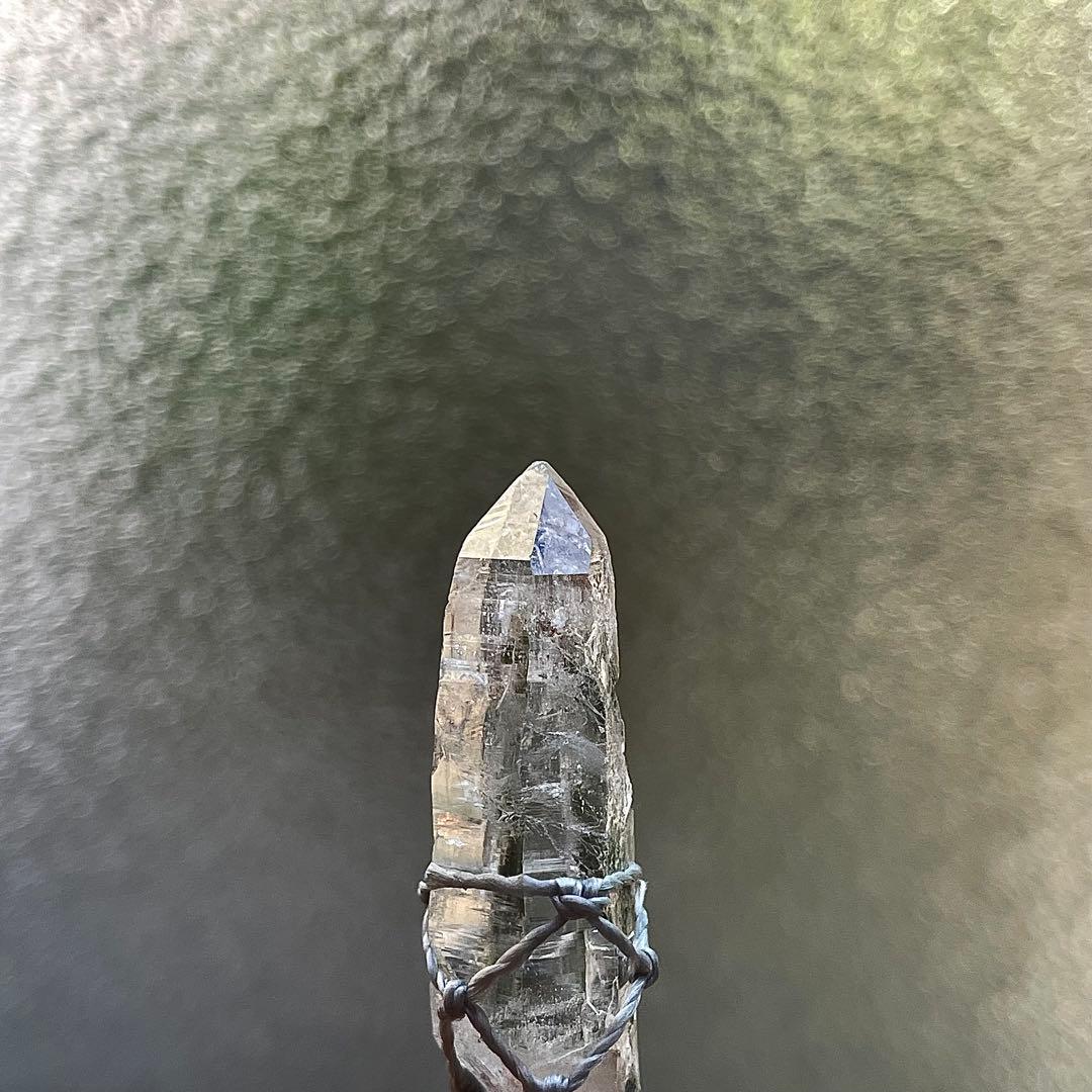 ヒマラヤ水晶 ガネッシュヒマール ＊ マクラメペンダント ネックレス 13