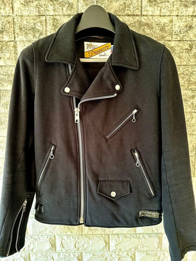 Schott ショットダブルライダースジャケット コットン38