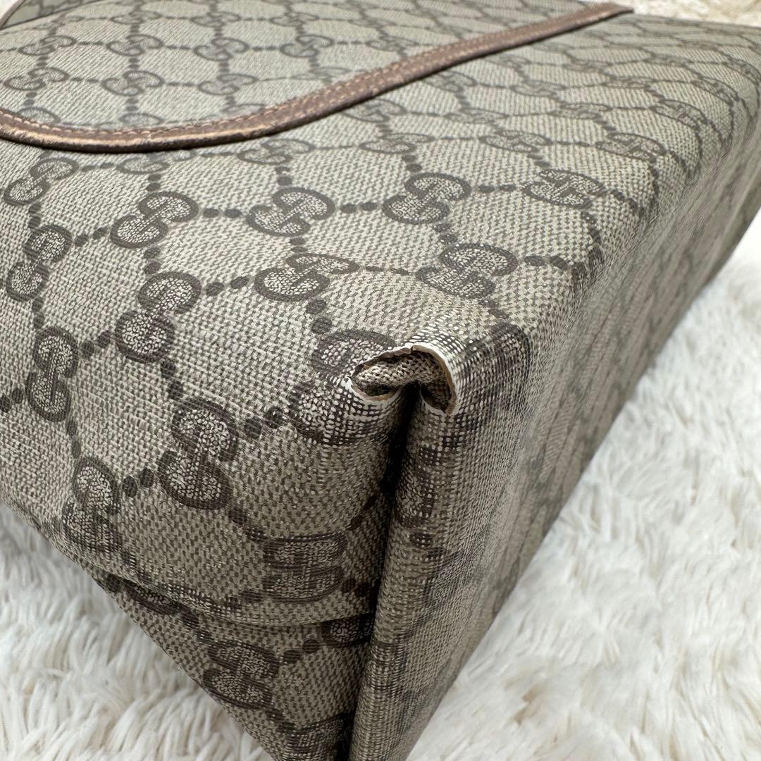 ✨人気✨グッチ　トートバッグ　シェリーライン　スプリーム　GG柄 PVC