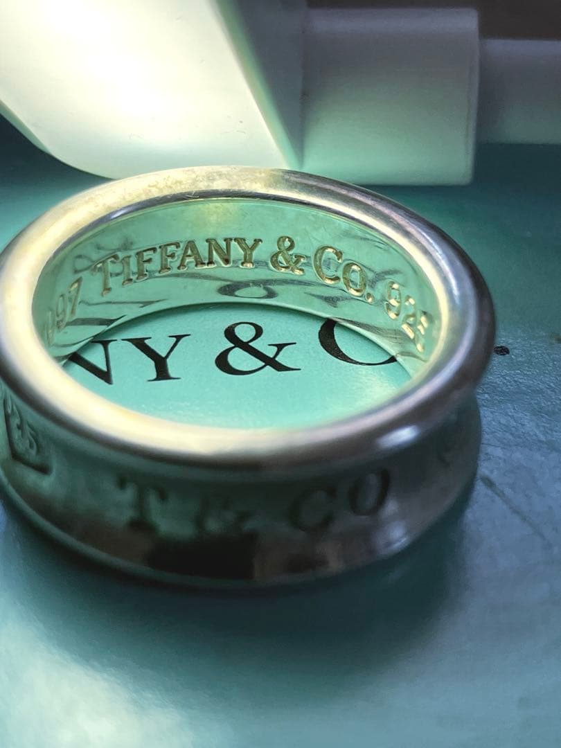【old】Tiffany & Co. 1837シルバーリング 11号ボックス付き