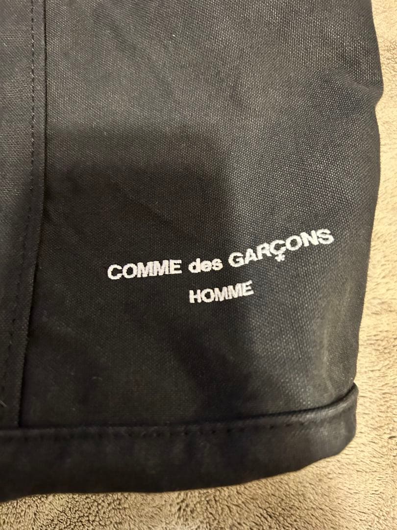 COMME des GARÇONS HOMME ブラックトートバッグ