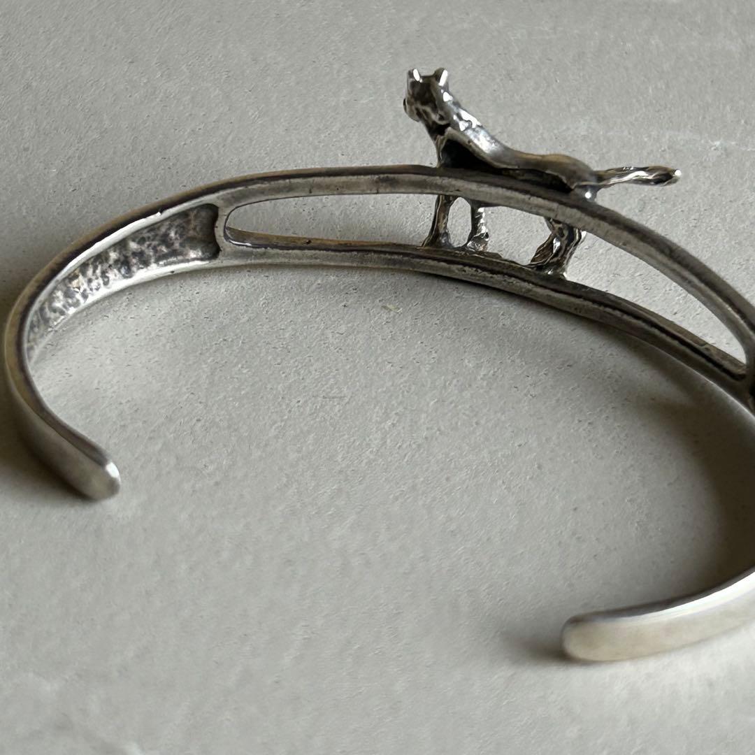 アクセサリー vintage Silver Horse Cuff Bracelet
