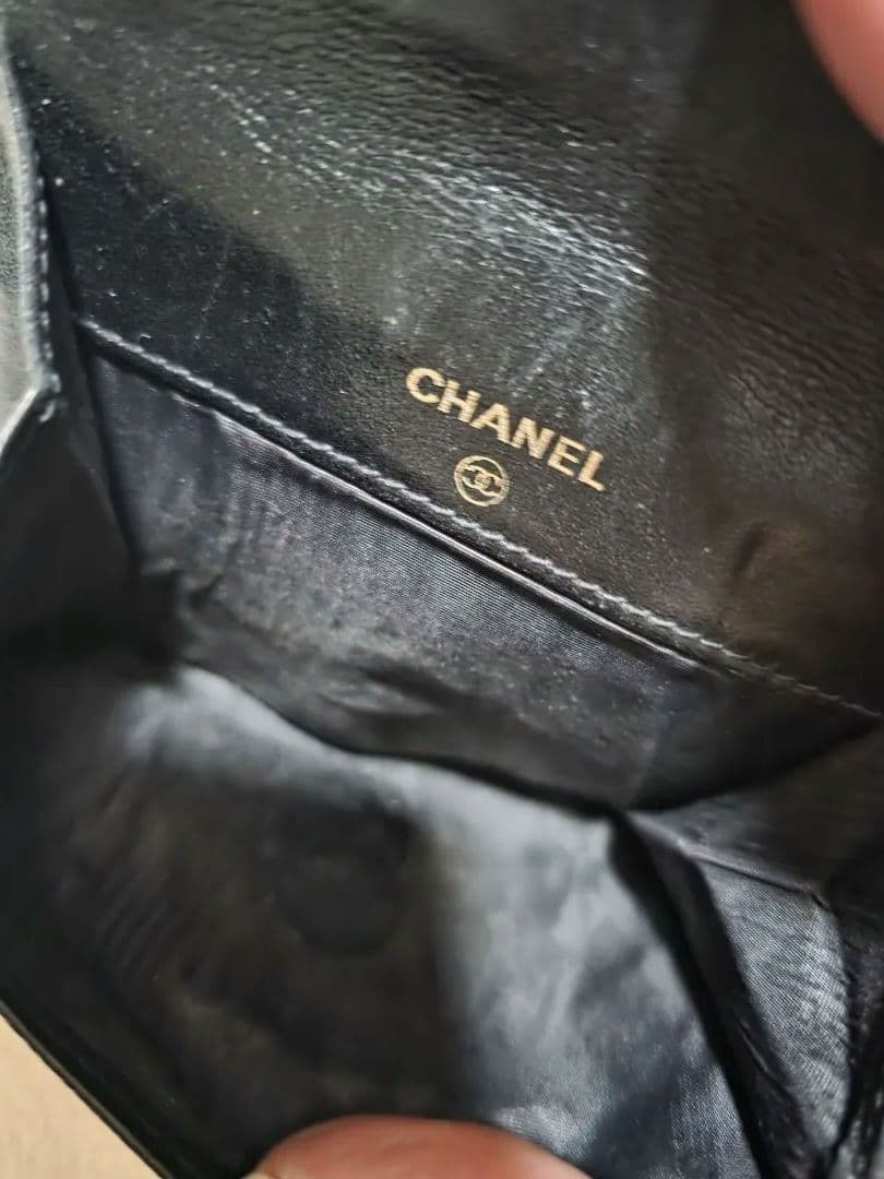 ✩CHANEL✩二つ折り財布✩ココマーク✩中古品✩