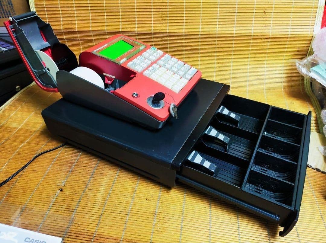 カシオレジスター　TE-300　フル設定無料　送料無料人気機種　400009