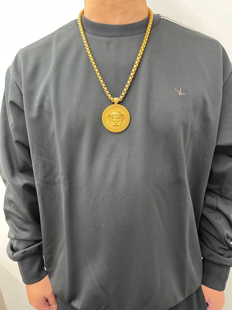 VERSACE メダリオンペンダントネックレス