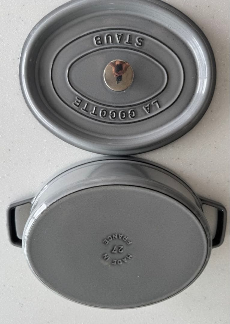 STAUB LA COCOTTE グレー 27cm