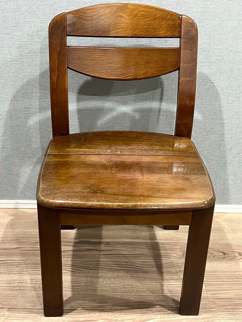 木製ダイニングチェア ヴィンテージ風 無垢調 在庫6脚