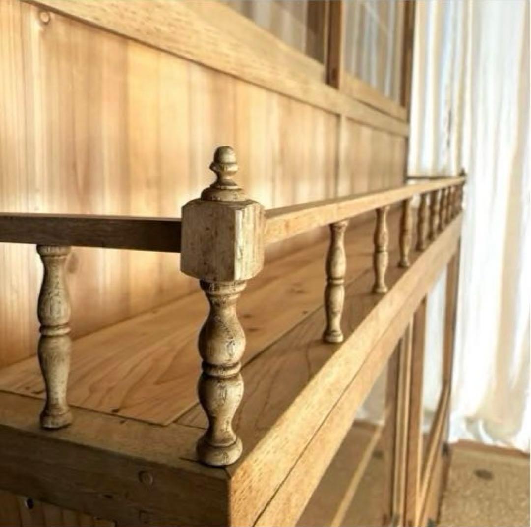 水屋箪笥　キッチン収納　食器棚　 収納棚　店舗什器　古家具　水屋家具　引き出し