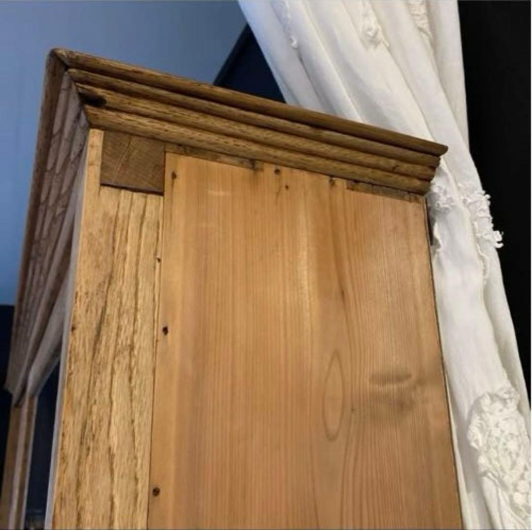 水屋箪笥　キッチン収納　食器棚　 収納棚　店舗什器　古家具　水屋家具　引き出し