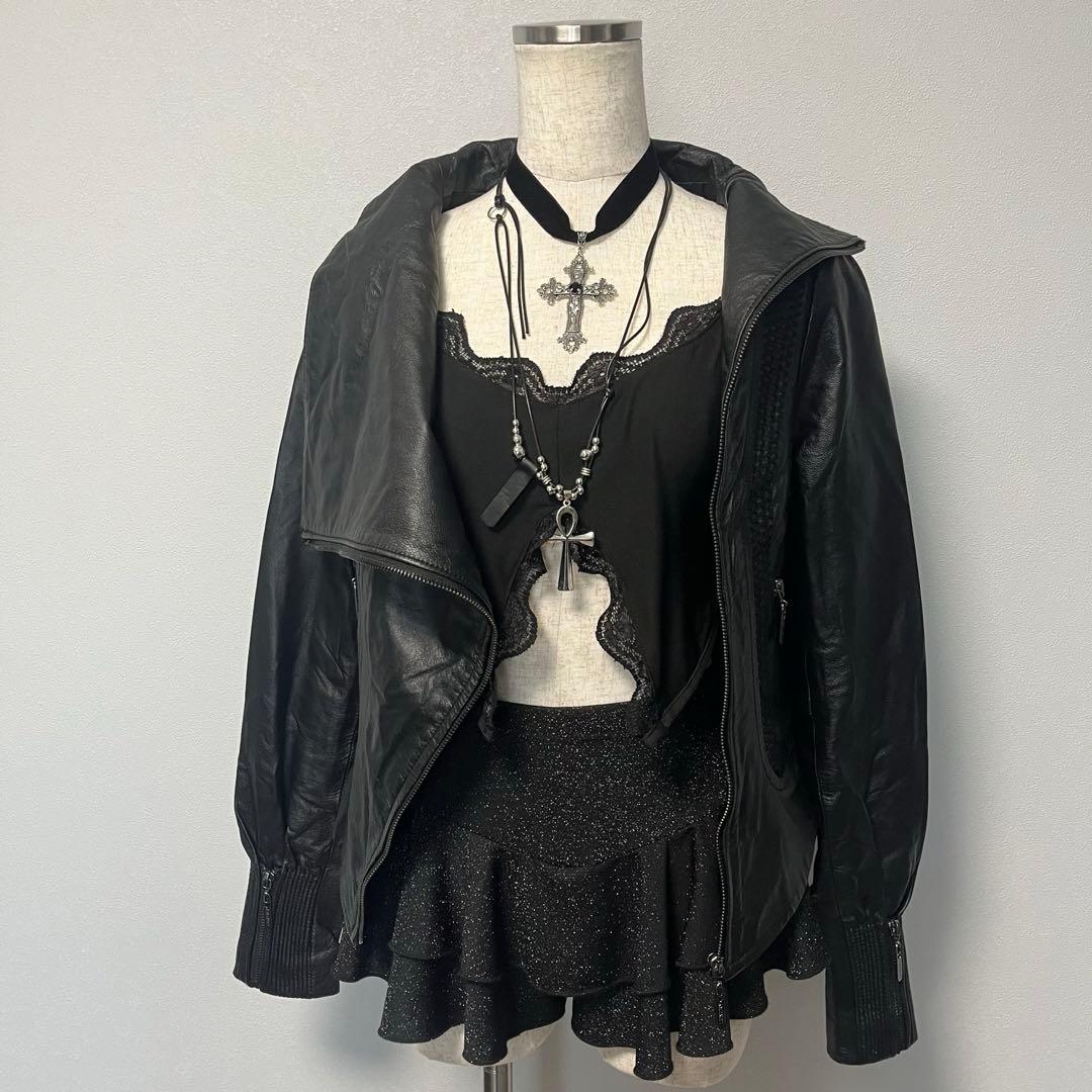 archive 本革 y2k NANA ロックパンク ゴシック ライダース