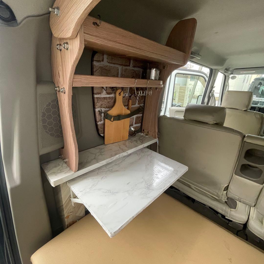 エブリイワゴンDA64W DIY車中泊ベッドキット シートカバー