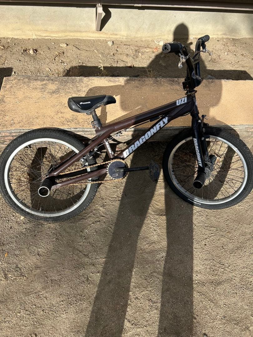 ドラゴンフライ　DRAGONFLY UZI ブラウン BMXバイク