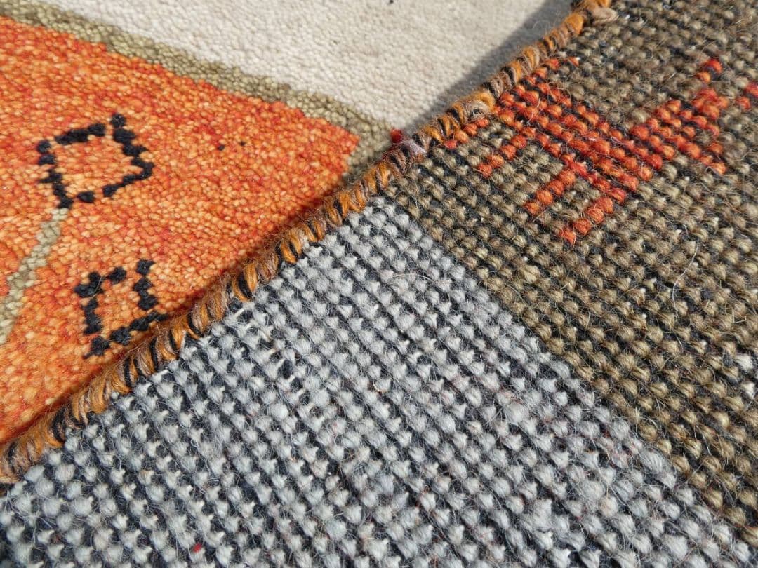 ⏰️タイムセール⏰️　ギャッベ　手織り　民族ギャッベ　ペルシャ絨毯　リビングラグ