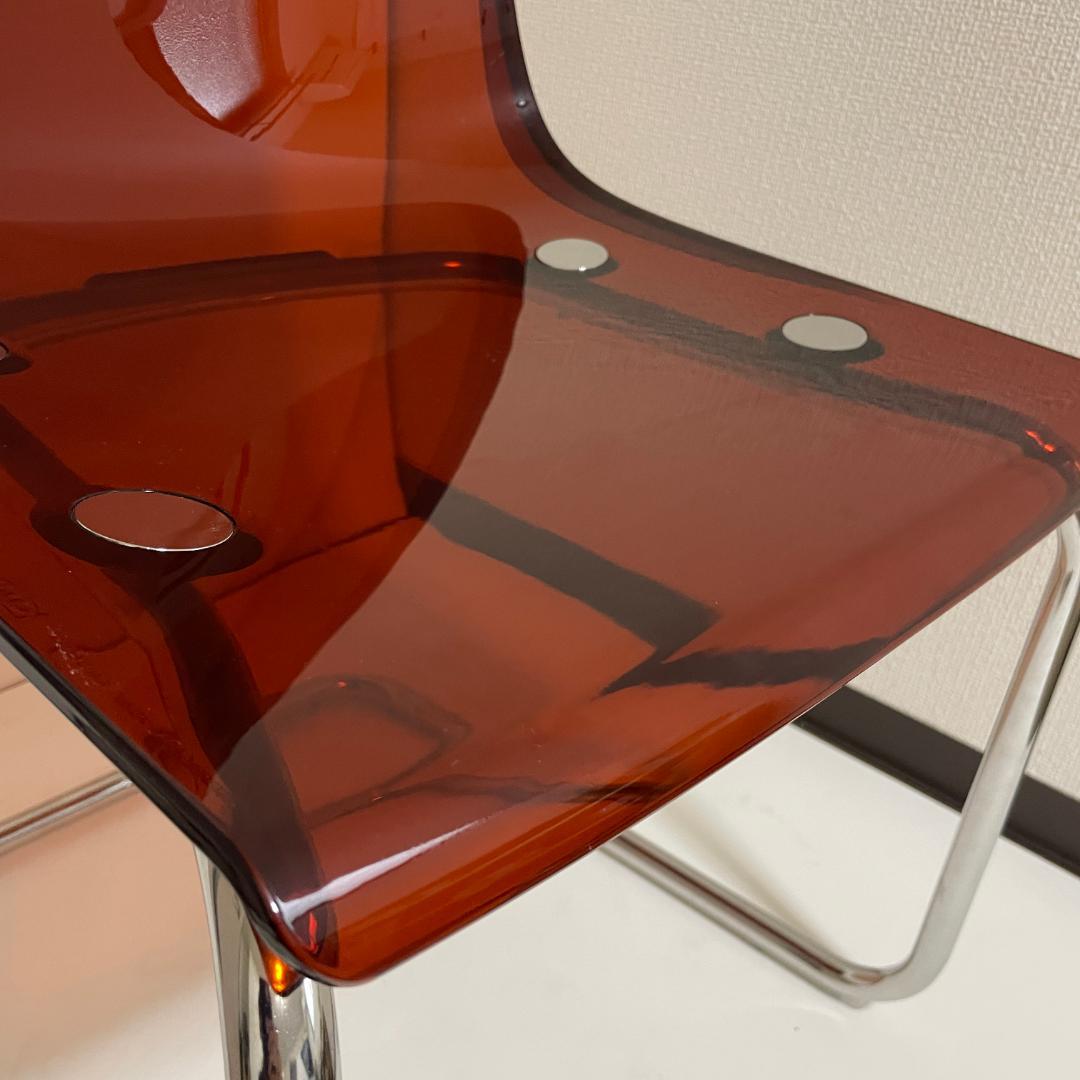 IKEA ダイニングチェア TOBIAS トービアス Brown red