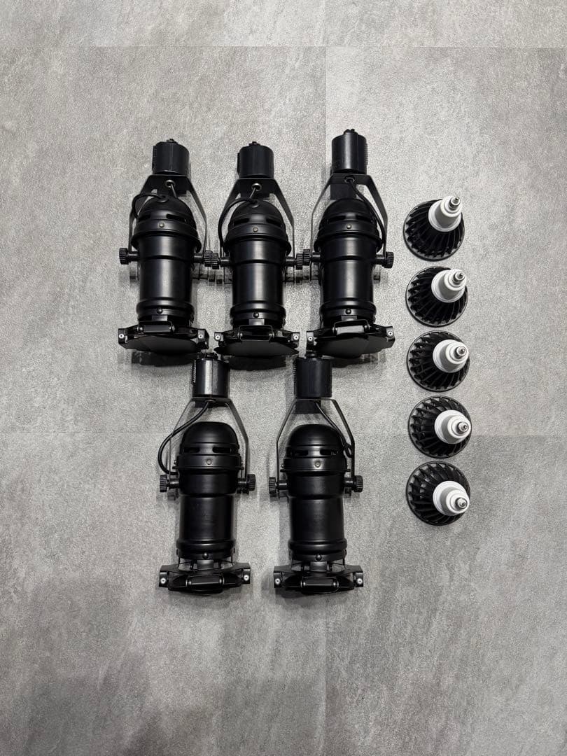 スポットライト+LEDライト 5個セット 高輝度