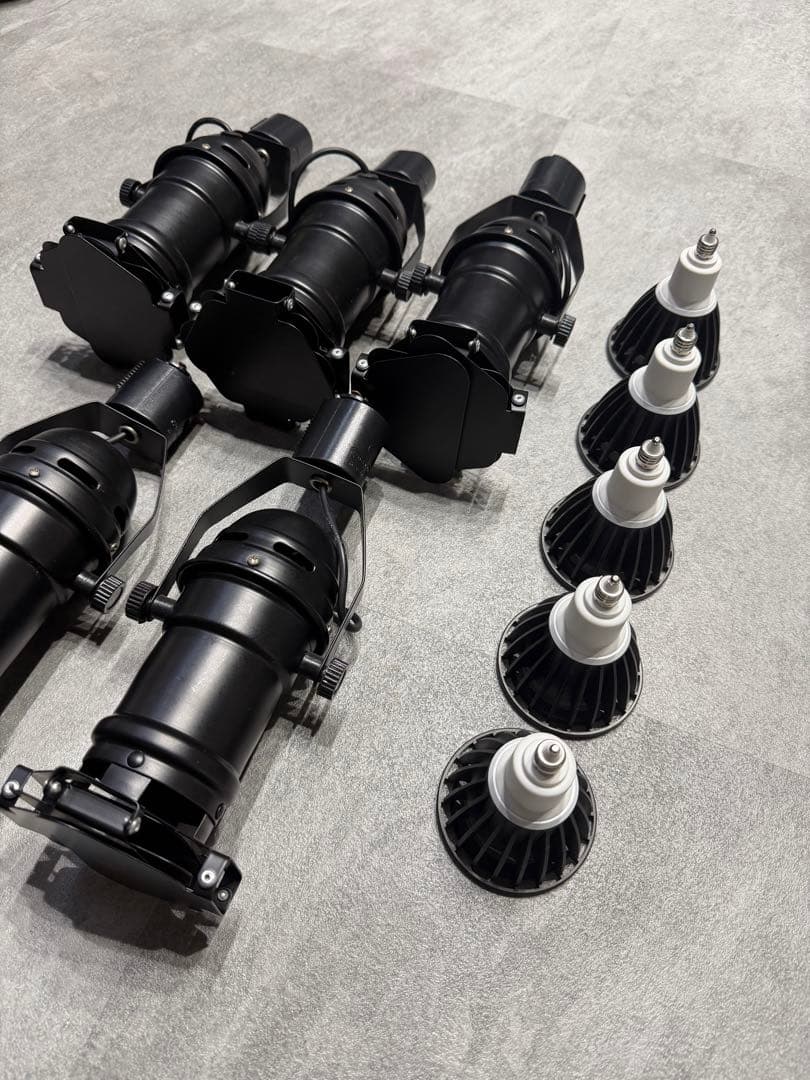 スポットライト+LEDライト 5個セット 高輝度