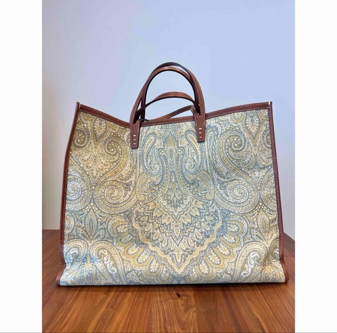 A VACATION ペイズリートートTANKイエロー