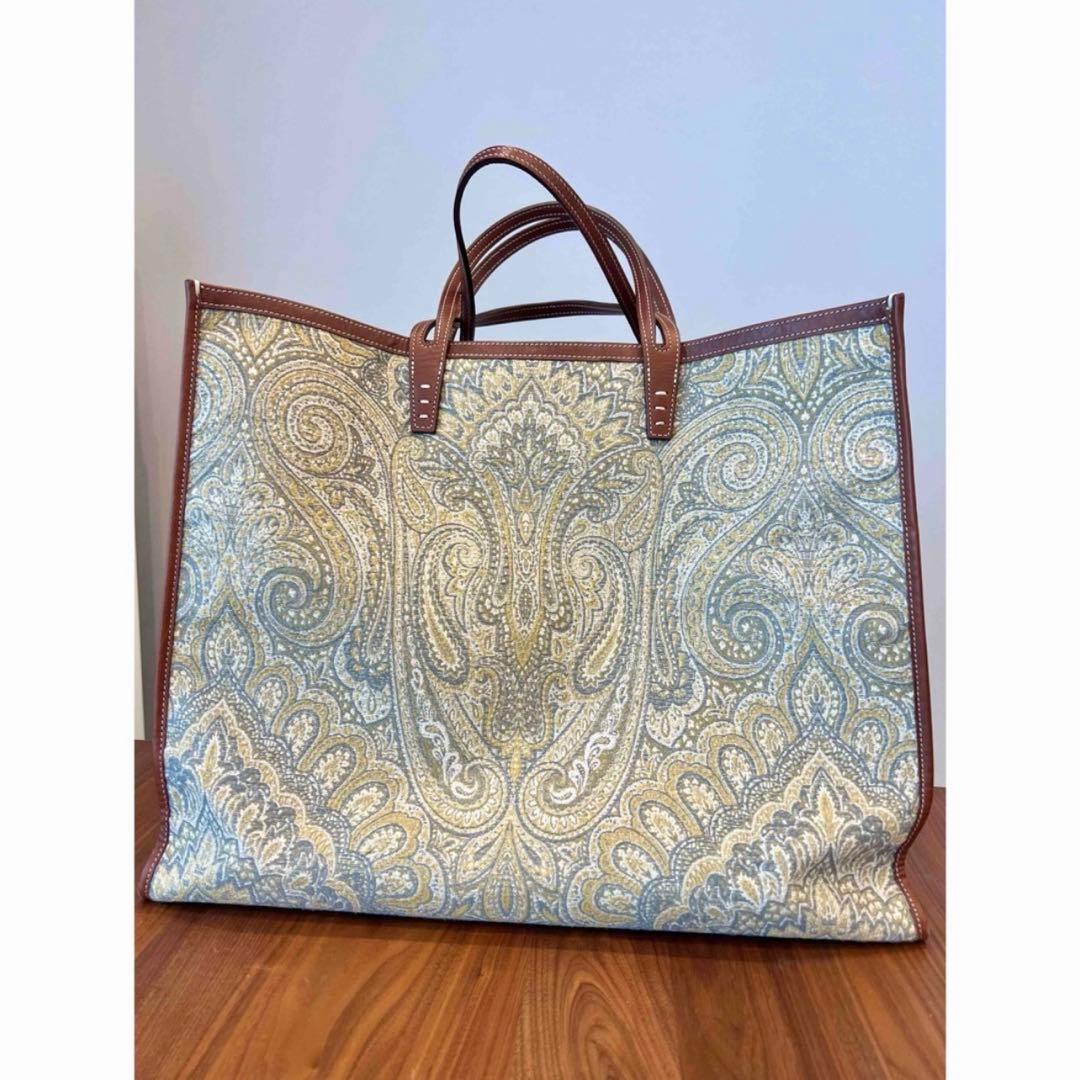 A VACATION ペイズリートートTANKイエロー