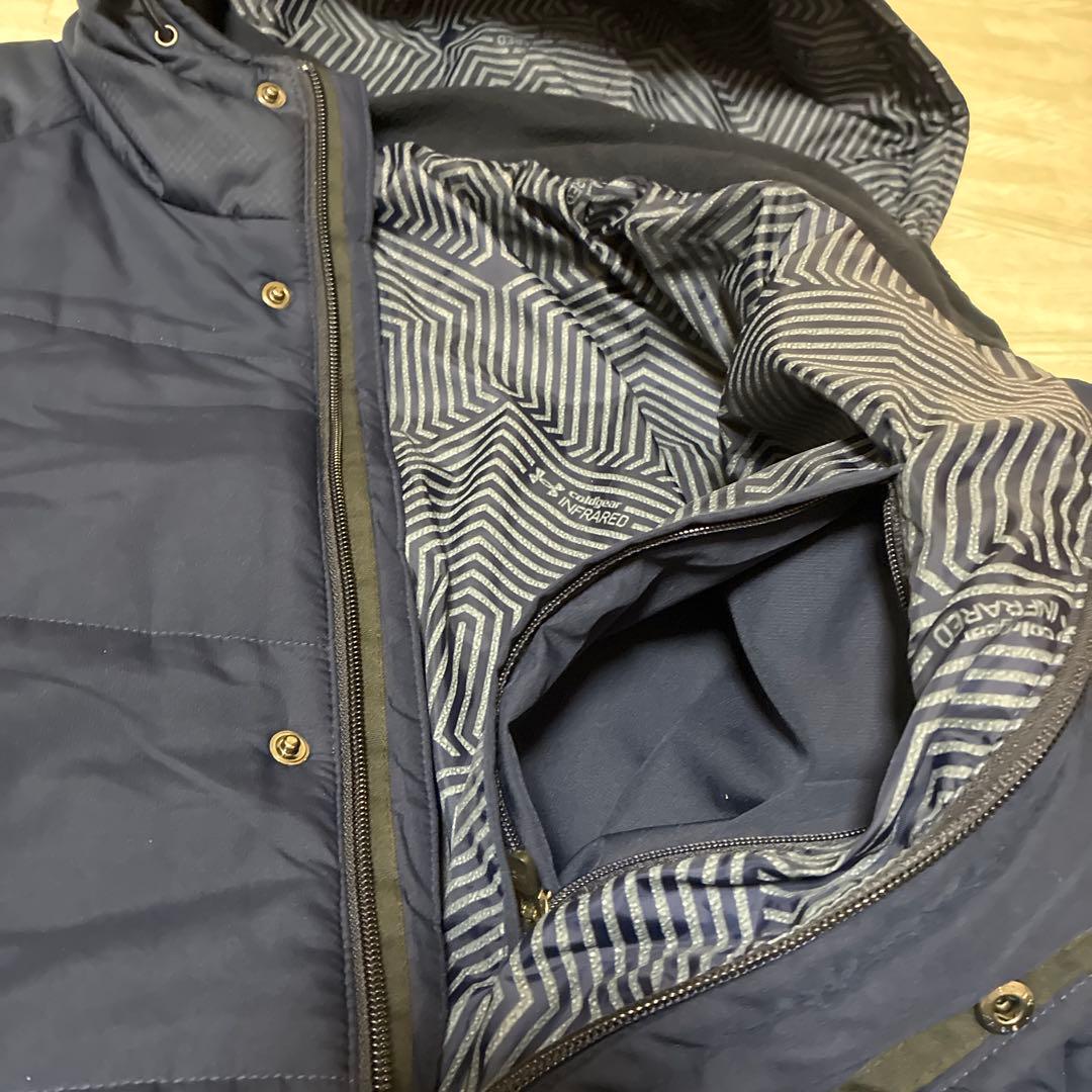 UNDER ARMOUR メンズ トレーニング ロングコートベンチコート