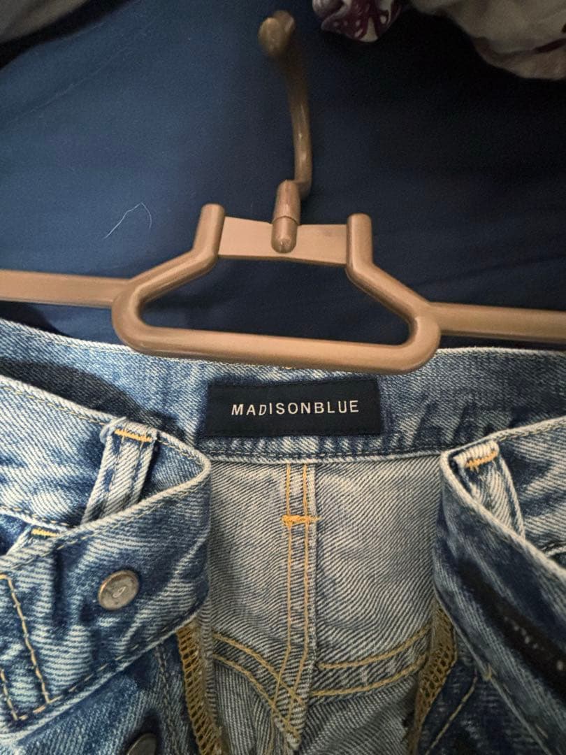 【完売品】MADISON BLUE サルエルパンツ 美脚×抜け感デニム