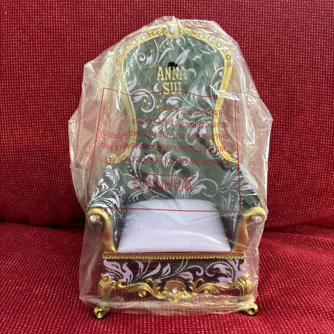 ANNA SUI チェアー型　陶器製アクセサリーボックス