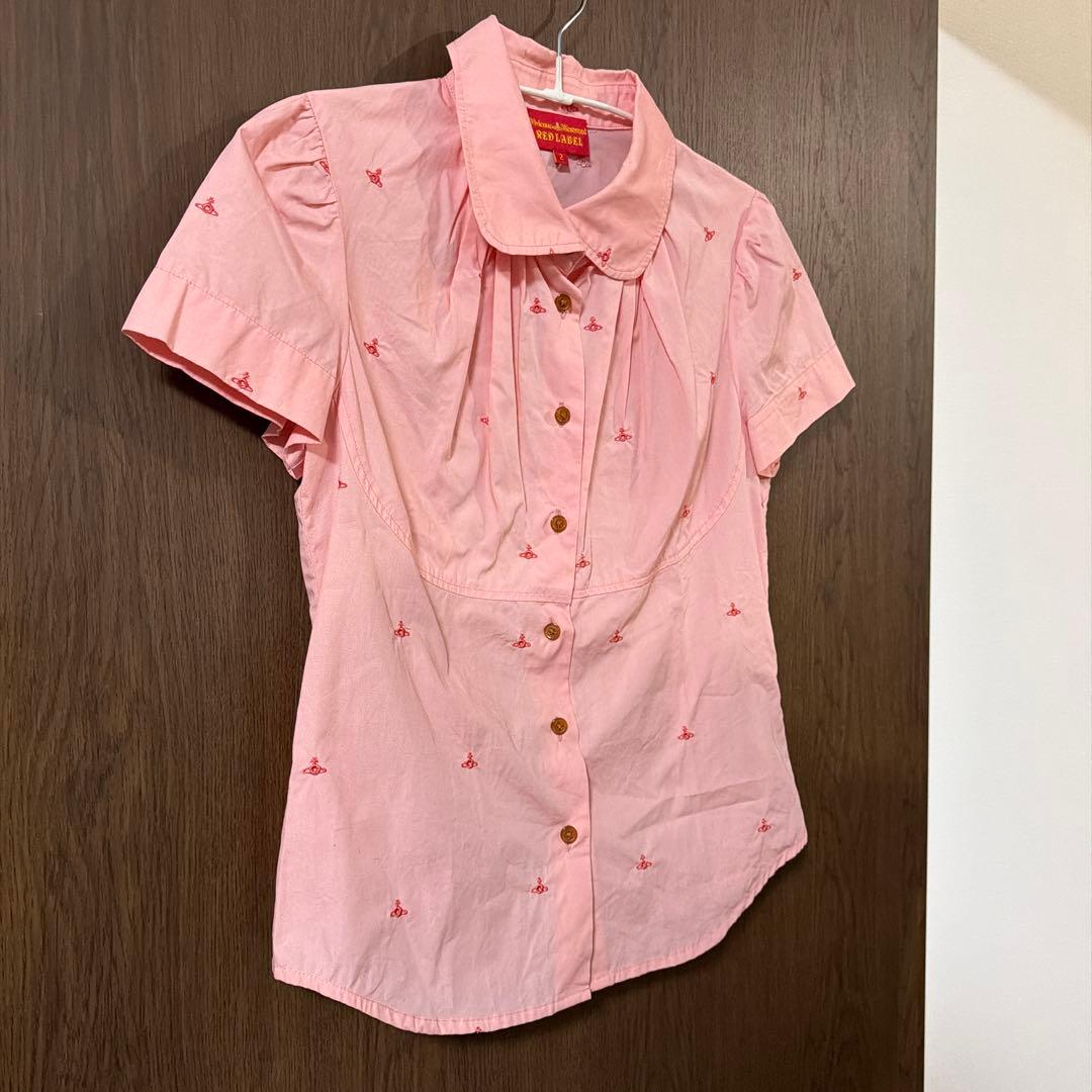 Vivienne Westwood半袖シャツピンク