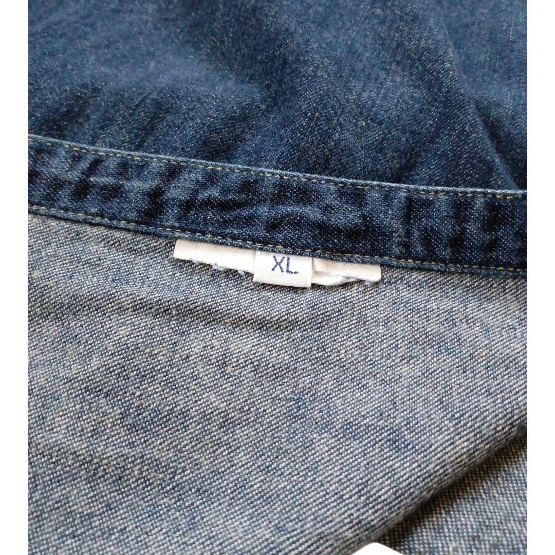 90年代 リーバイス LVC バレンシア工場製 ダークブルーデニムシャツ