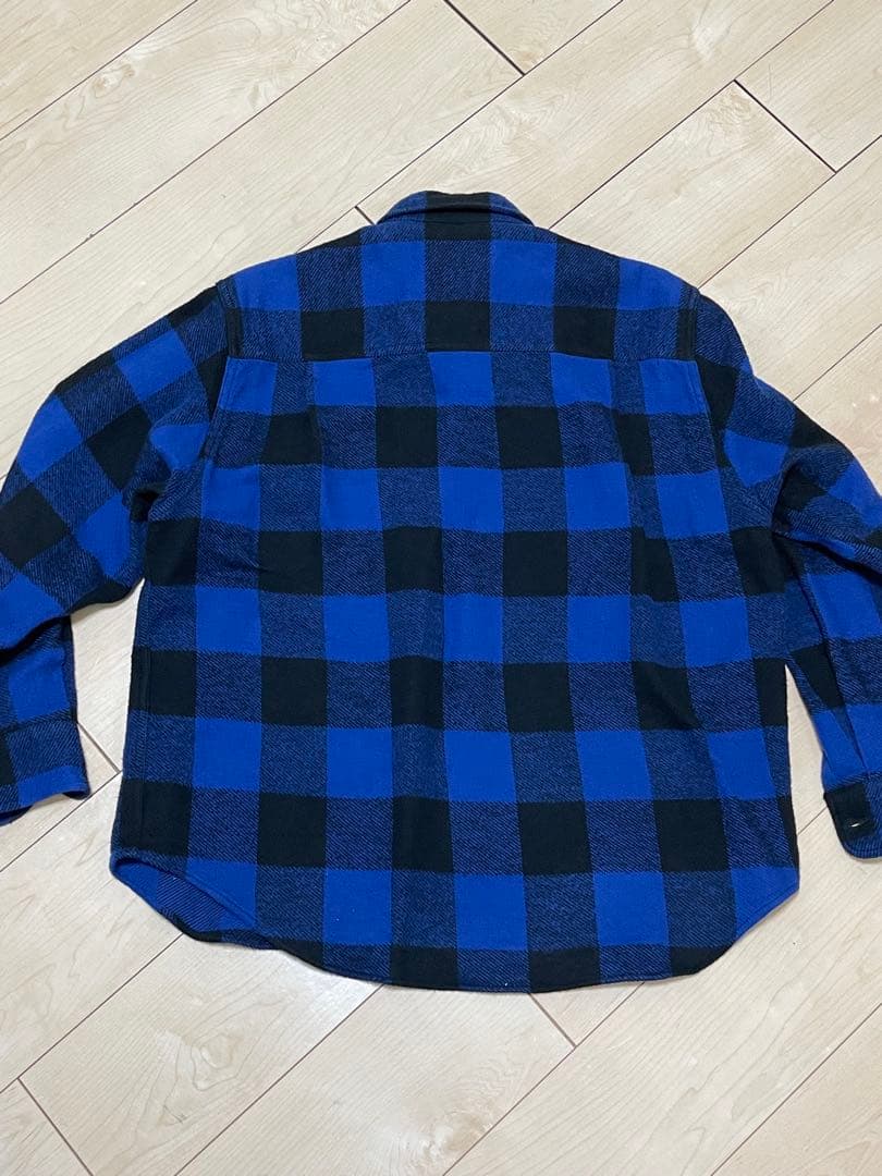 トップス WACKOMARIA BLOCK CHECK FLANNEL SHIRT