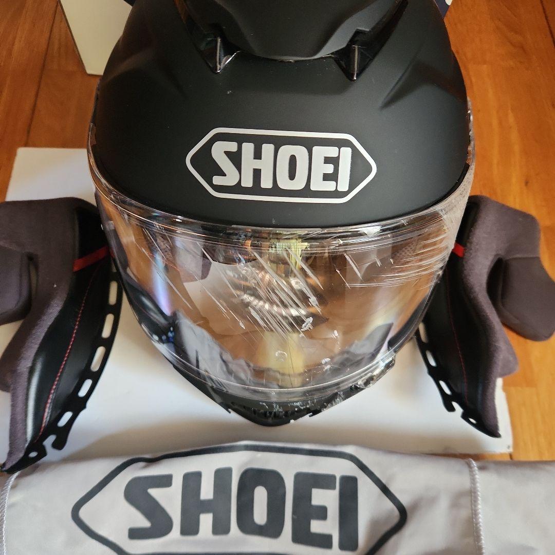 SHOEI フルフェイスヘルメット 黒　ジャンク品 返品不可