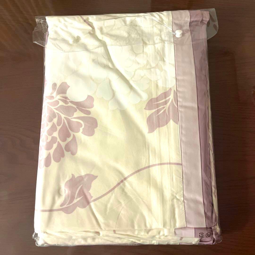 新品　ローラアシュレイ　掛布団カバー　イザドール　アメジスト　ダブル