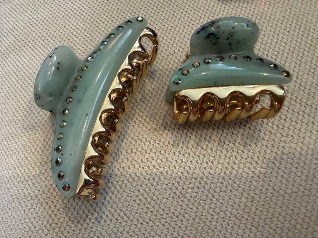 acca•クリップ•中小セット•グリーン