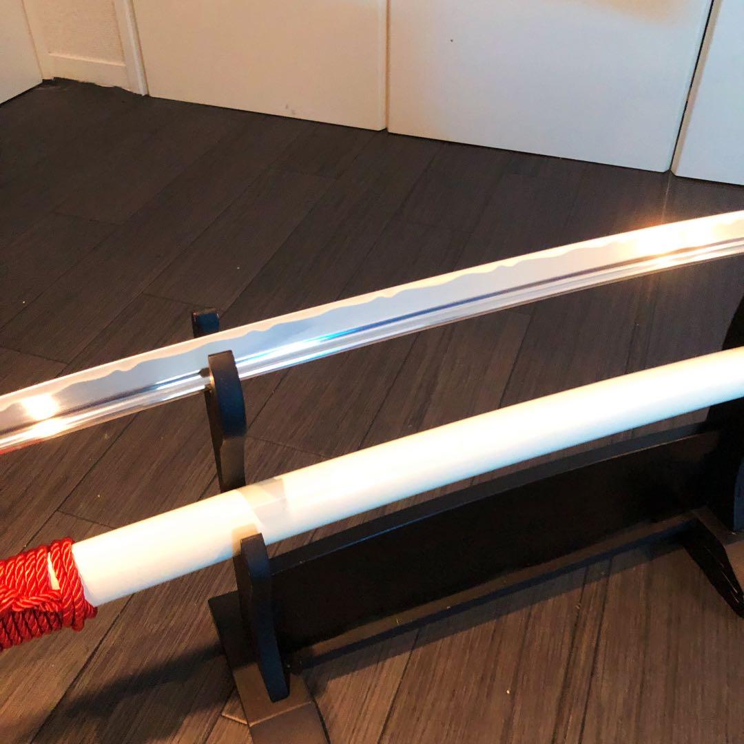 模造刀　刀　タシギ　時雨　白拵え　鬼滅　胡蝶　日輪刀　ワンピース