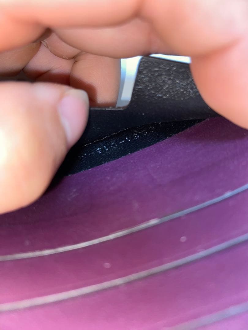 し*せ様 た*し様 TOM FORD 紫色 レザー マネークリップ