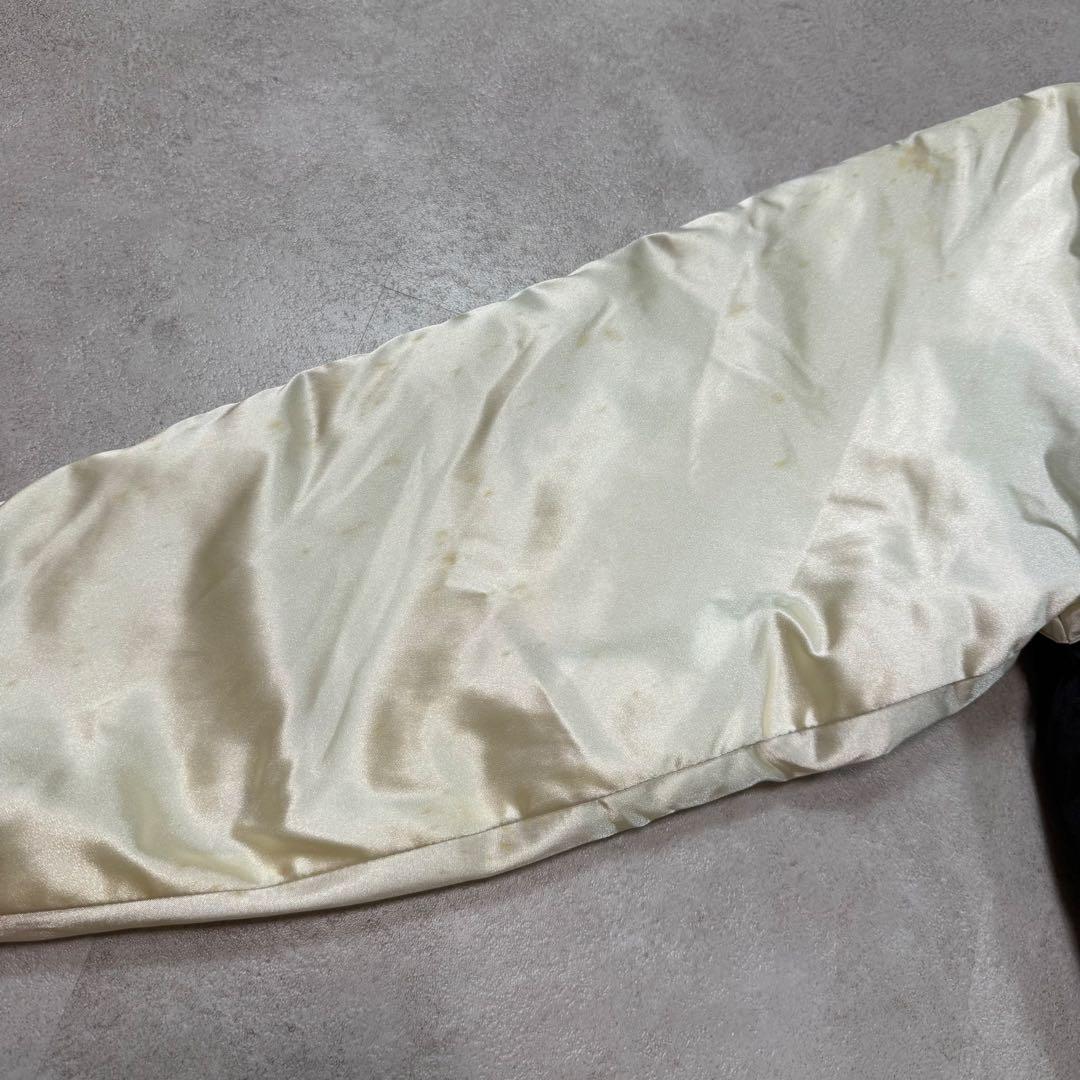 柏木由紀着用モデル✨星姫スカジャン キルティング ドラゴン 龍 刺繍 フリー