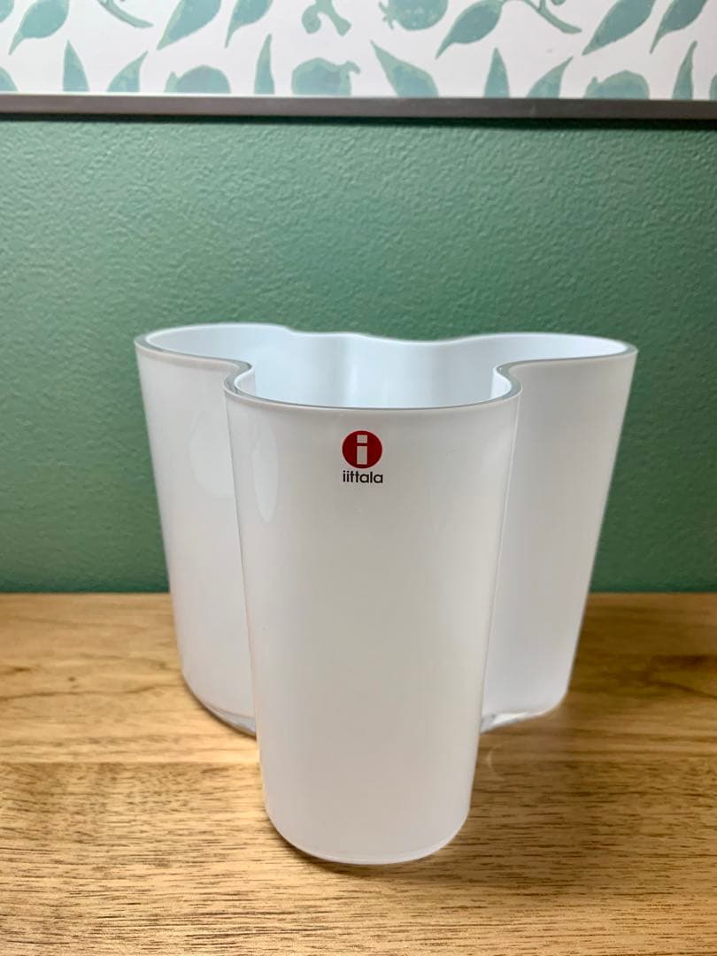  アアルト　フラワーベース ホワイト　120mm