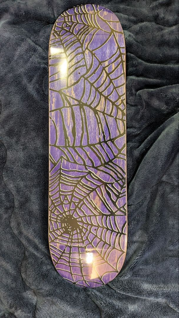 earl skateboards ‘Web’ Deck Purple　8.25