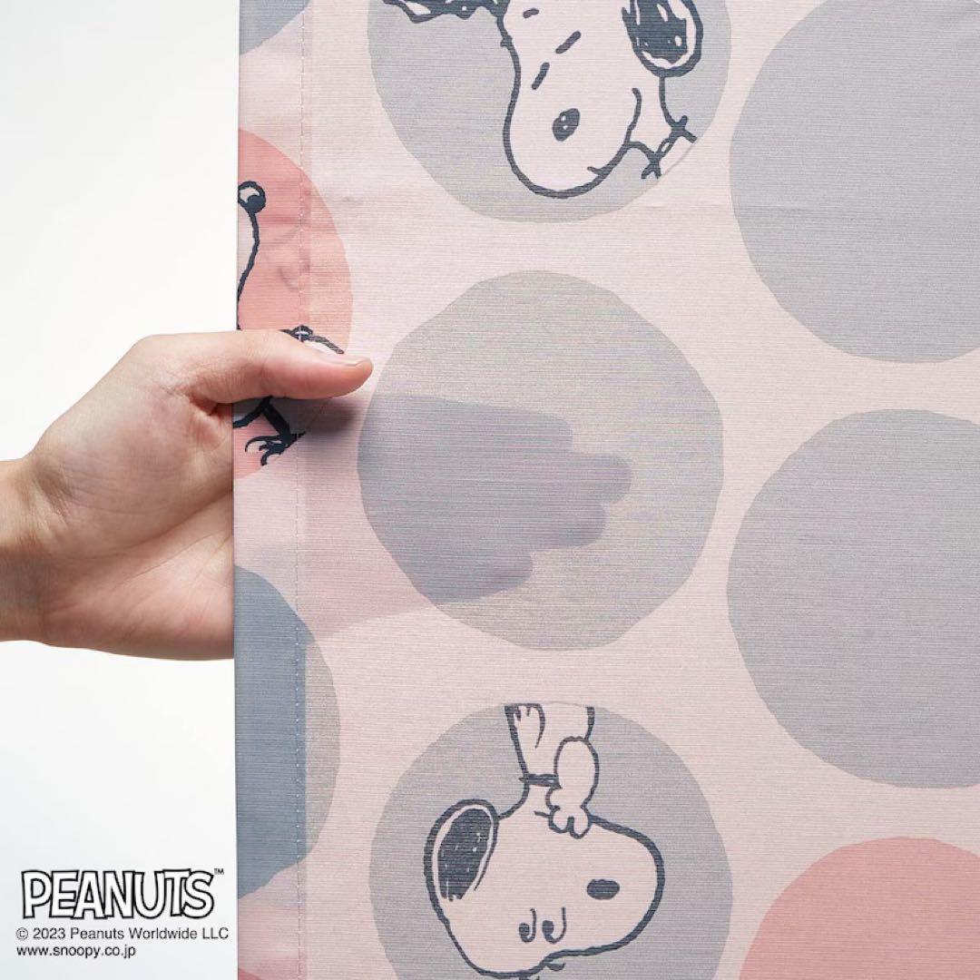 【美品】スヌーピーレースカーテン6枚セット