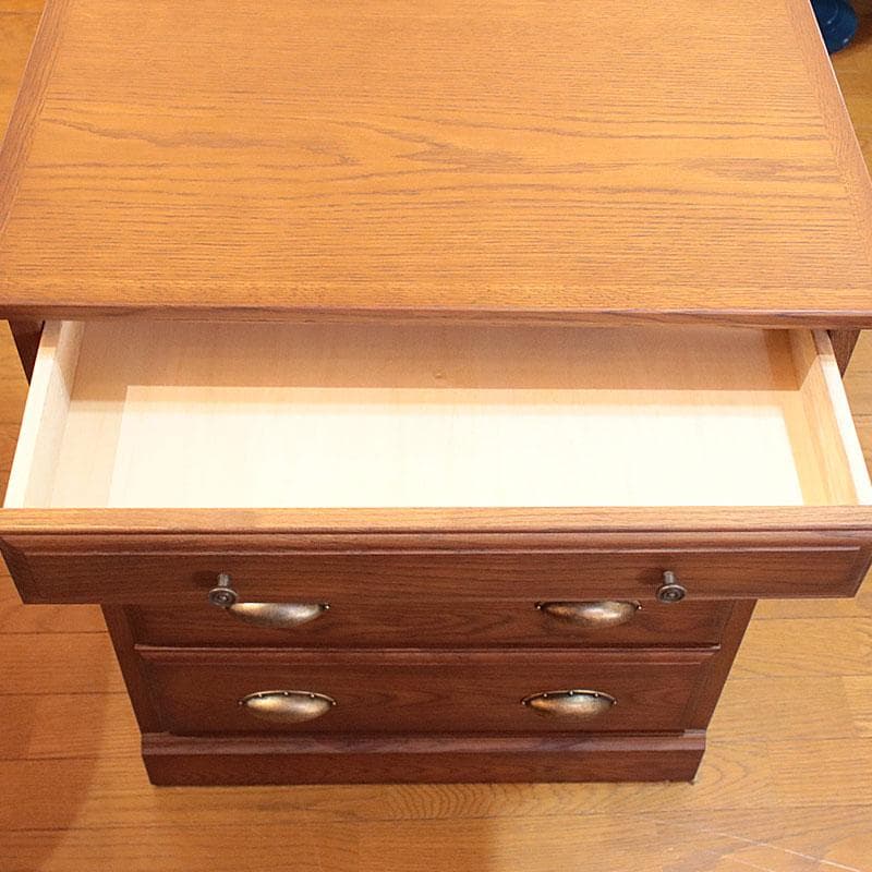 木製チェスト 4段引出 ナチュラル シンプルクラシック 699-857