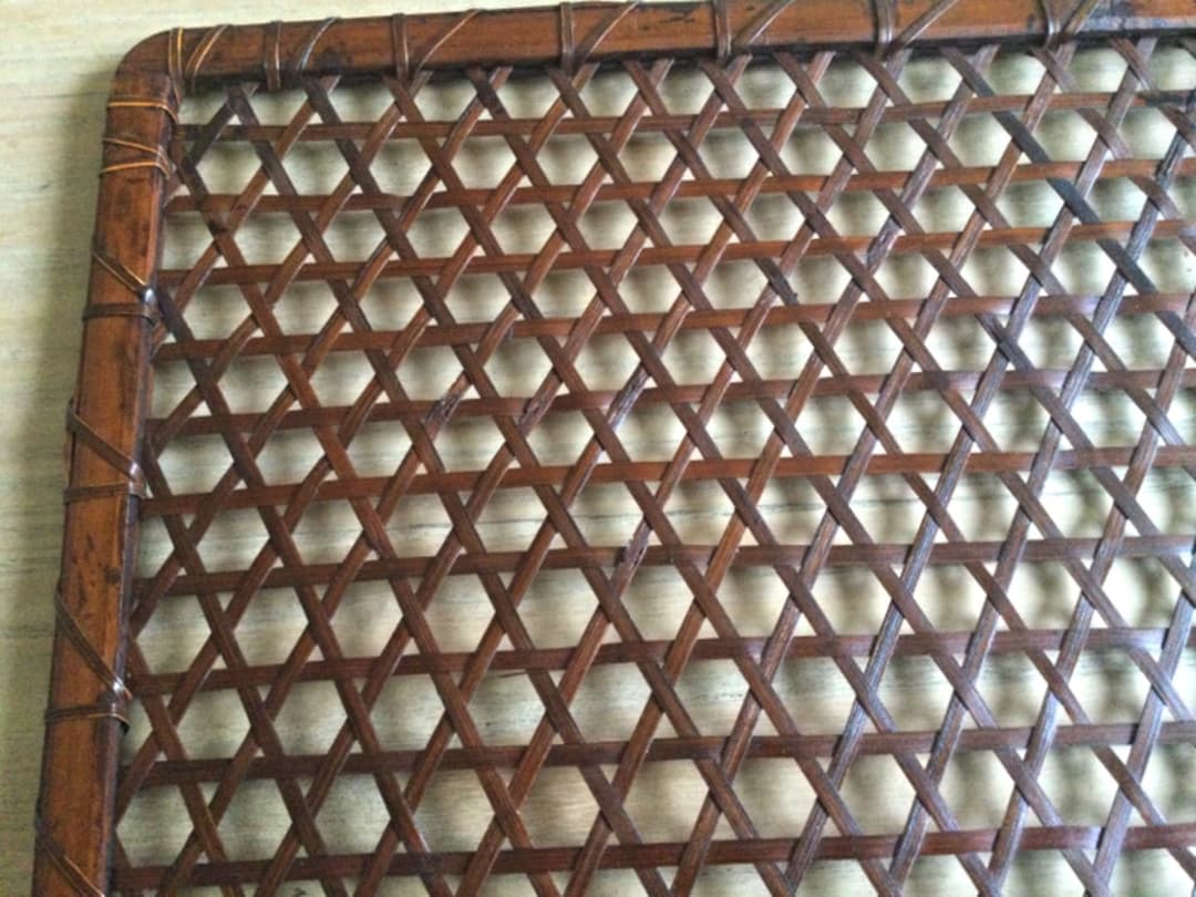 ★☆竹製手編みランチョンマット2枚セット(日本製/未使用品)