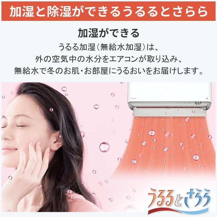 てらダイキン うるさらX エアコン S405ATRP-W①主に12畳用