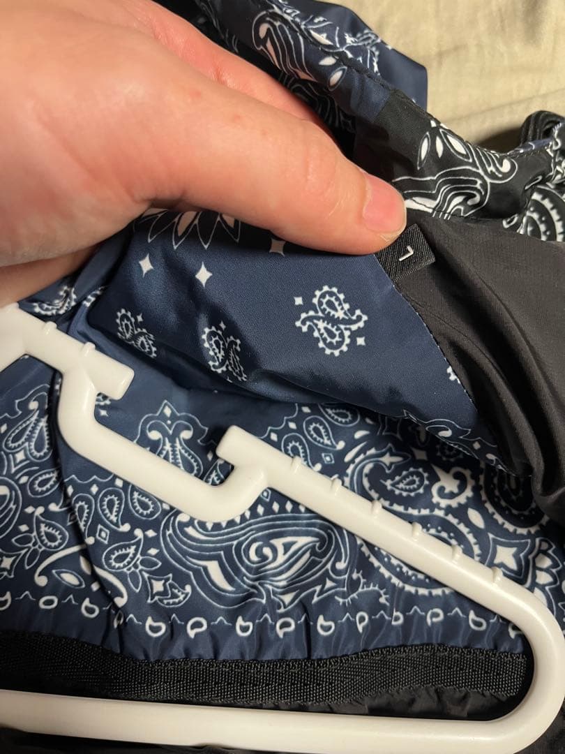 REPLAY バンダナ柄 マウンテンパーカー