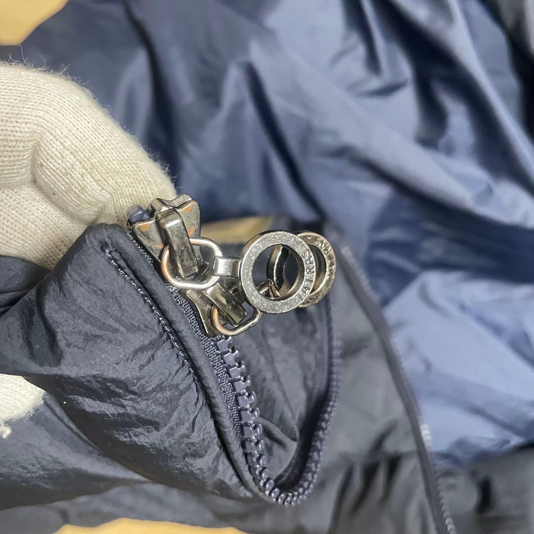 タトラス　ダウン　ネイビー　ロング　LTA17A4496 ポリテアマ　01