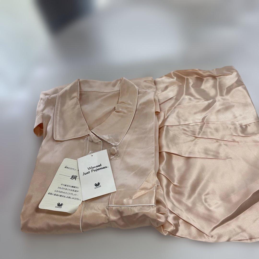 R*i様 Wacoal Just Pajamas ピンク シルク　絹　長袖