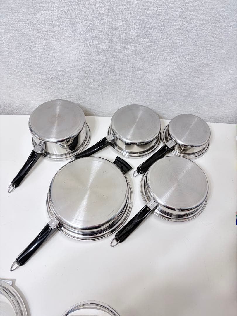 美品　アムウェイ　クイーンクック21ピース鍋セット