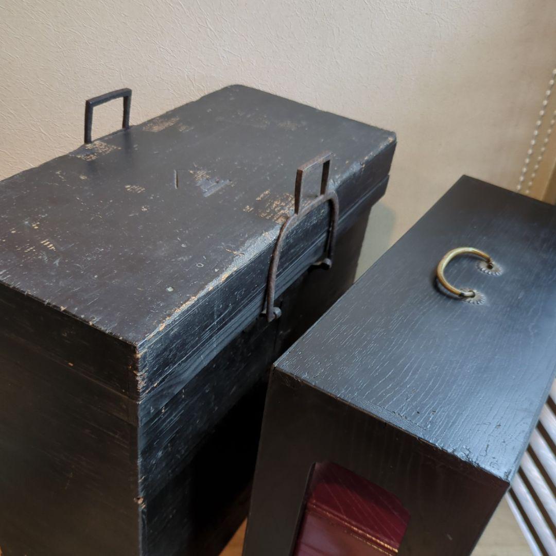 骨董　弁当箱　木製　漆　酒器　重箱　物入　手提げ木箱　アンティーク